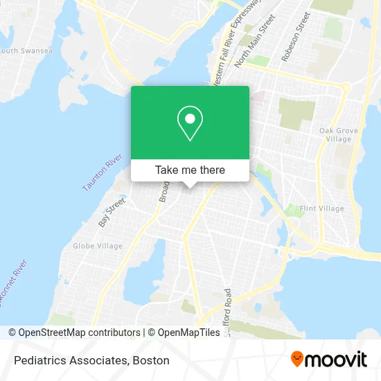 Pediatrics Associates map