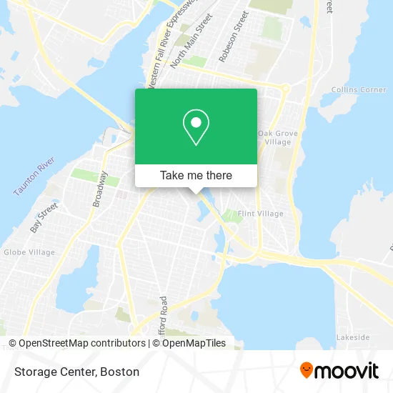 Storage Center map