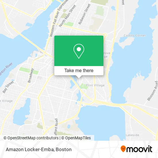 Amazon Locker-Emba map