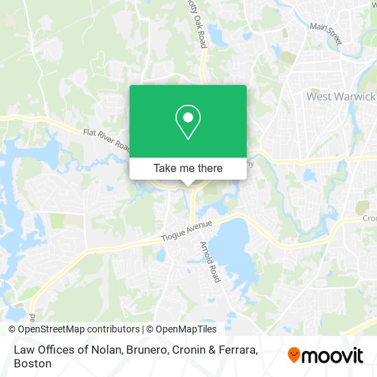 Law Offices of Nolan, Brunero, Cronin & Ferrara map