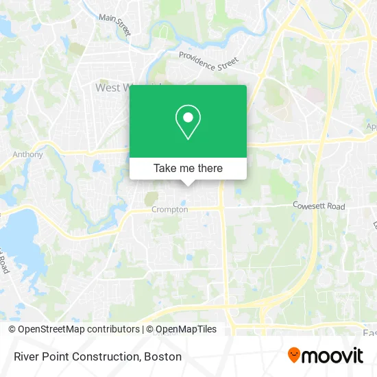 River Point Construction map