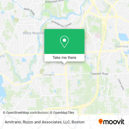 Amitrano, Ruzzo and Associates, LLC map