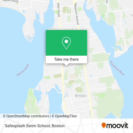 Safesplash Swim School map