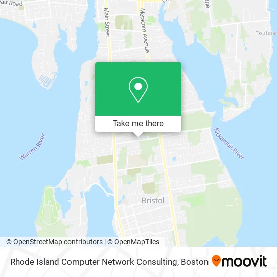 Rhode Island Computer Network Consulting map