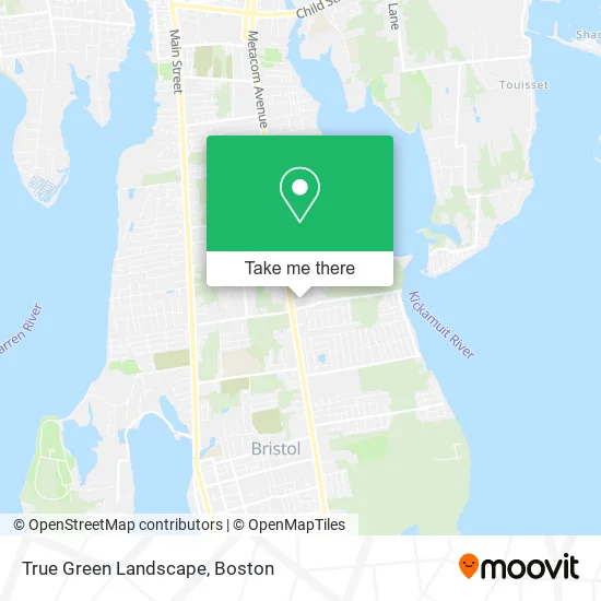 True Green Landscape map