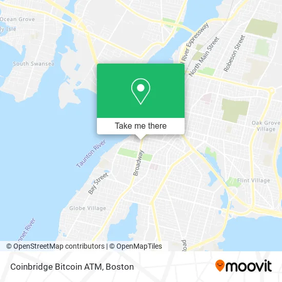 Coinbridge Bitcoin ATM map