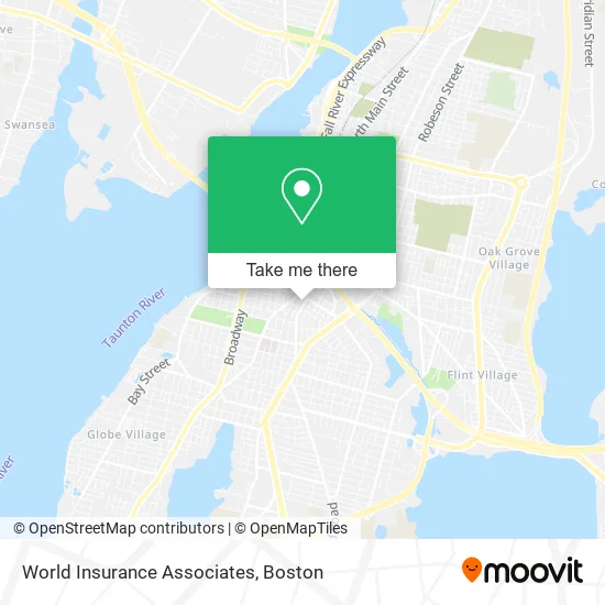 World Insurance Associates map