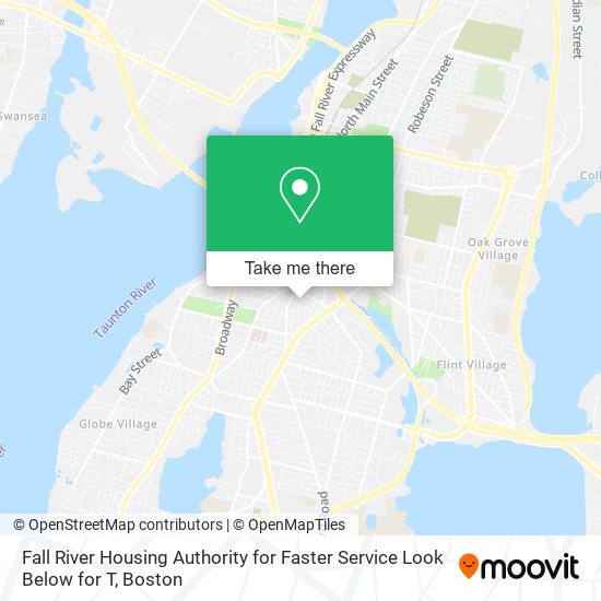 Fall River Housing Authority for Faster Service Look Below for T map