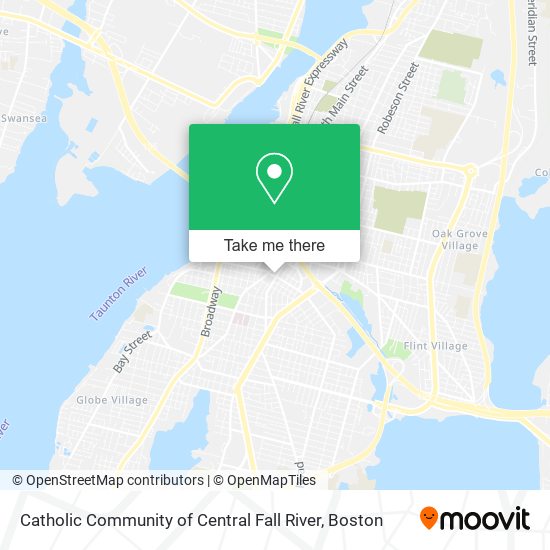 Mapa de Catholic Community of Central Fall River