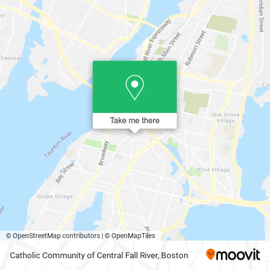 Mapa de Catholic Community of Central Fall River