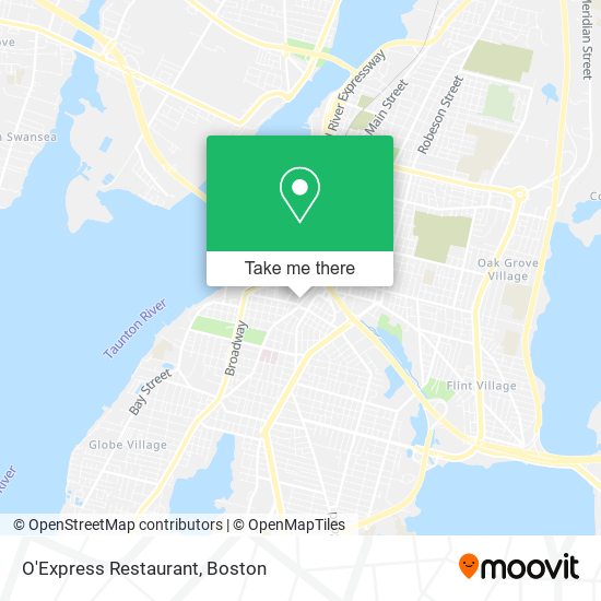 Mapa de O'Express Restaurant