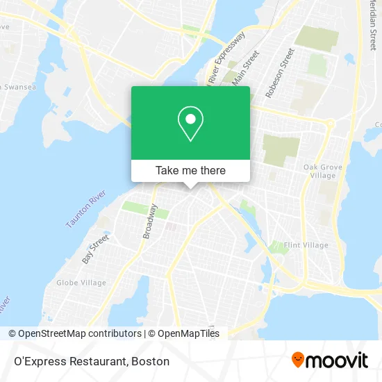 O'Express Restaurant map