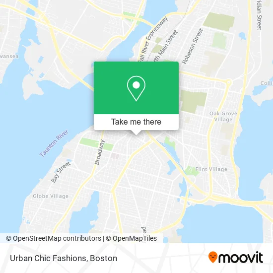 Urban Chic Fashions map