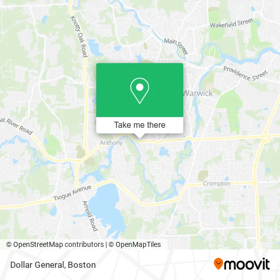 Dollar General map