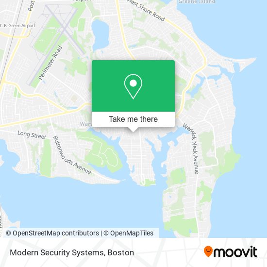Modern Security Systems map