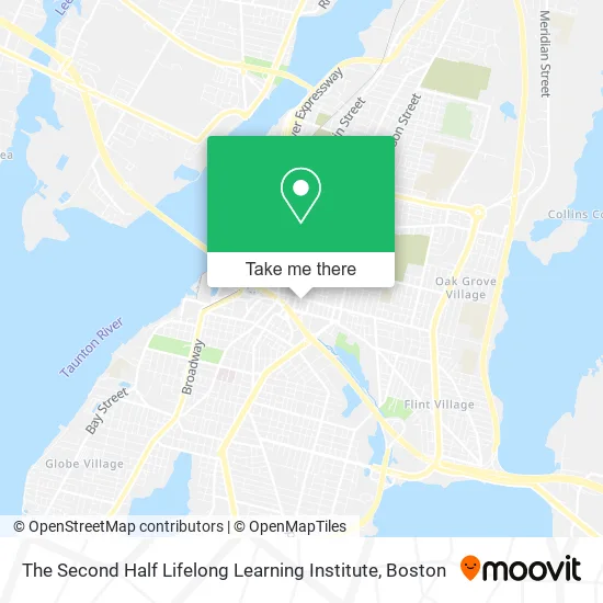 The Second Half Lifelong Learning Institute map