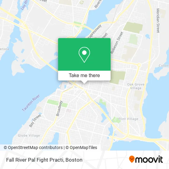 Fall River Pal Fight Practi map