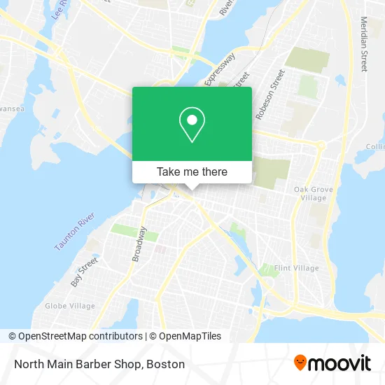 North Main Barber Shop map