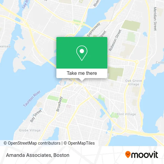 Amanda Associates map