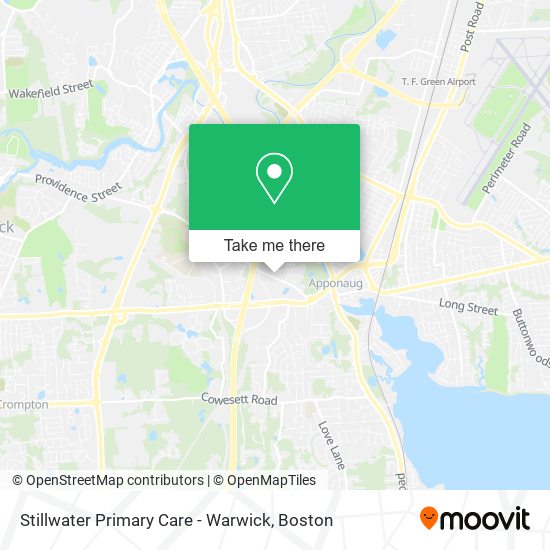 Mapa de Stillwater Primary Care - Warwick