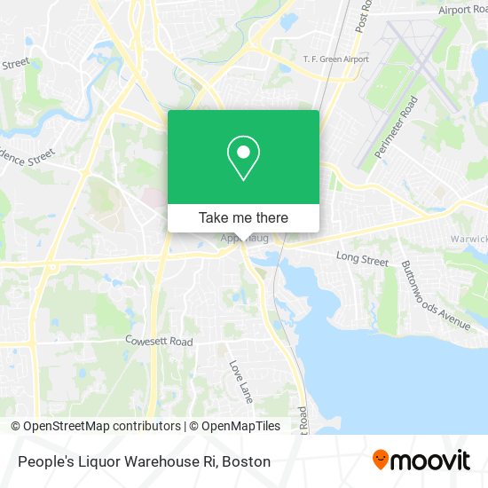 People's Liquor Warehouse Ri map