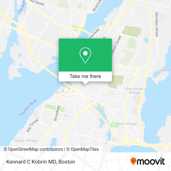 Kennard C Kobrin MD map