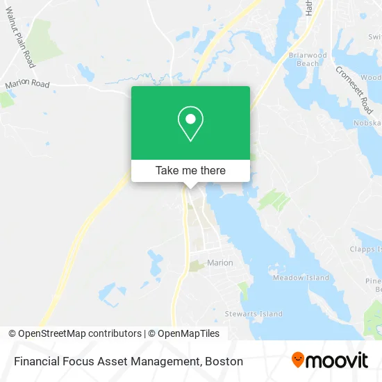 Financial Focus Asset Management map