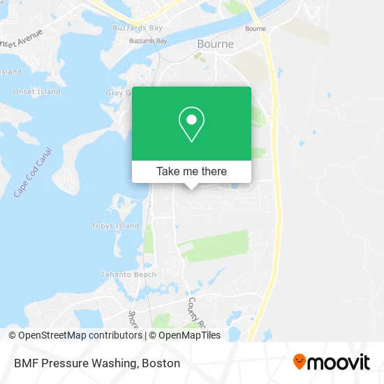 BMF Pressure Washing map