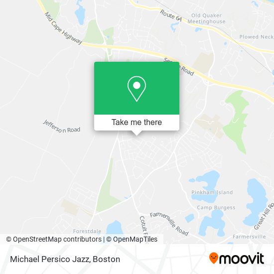 Mapa de Michael Persico Jazz
