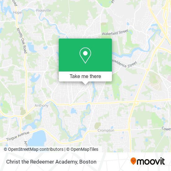 Christ the Redeemer Academy map