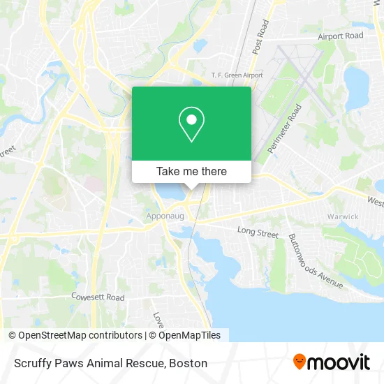 Scruffy Paws Animal Rescue map
