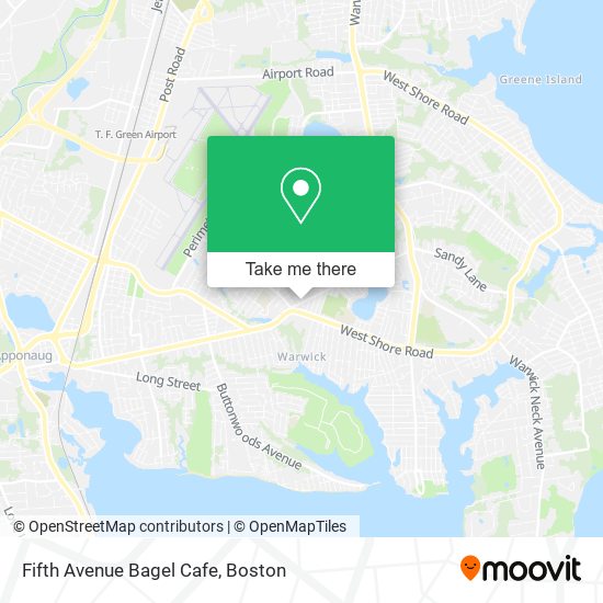 Fifth Avenue Bagel Cafe map