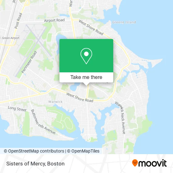 Sisters of Mercy map