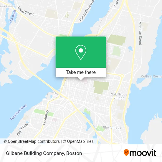 Gilbane Building Company map
