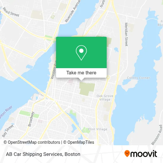 AB Car Shipping Services map