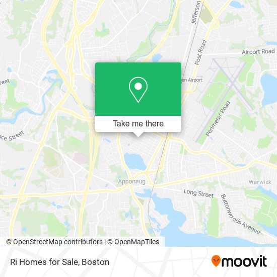 Ri Homes for Sale map