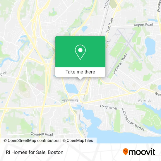 Ri Homes for Sale map