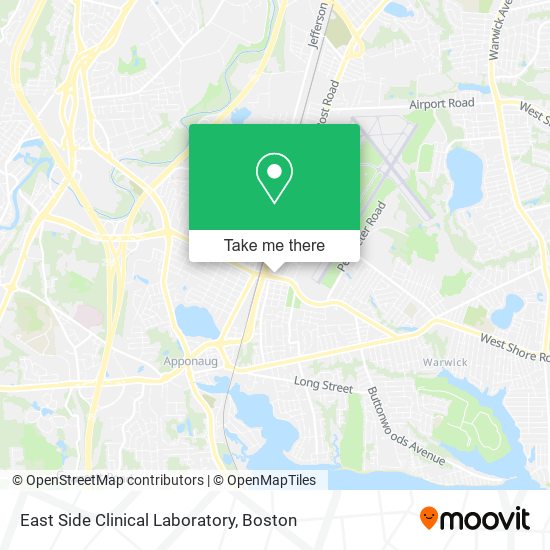 East Side Clinical Laboratory map