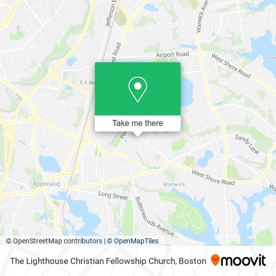 The Lighthouse Christian Fellowship Church map