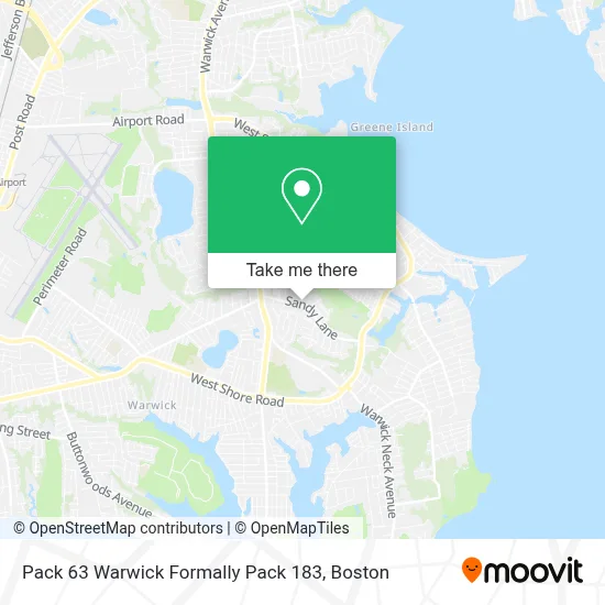 Pack 63 Warwick Formally Pack 183 map