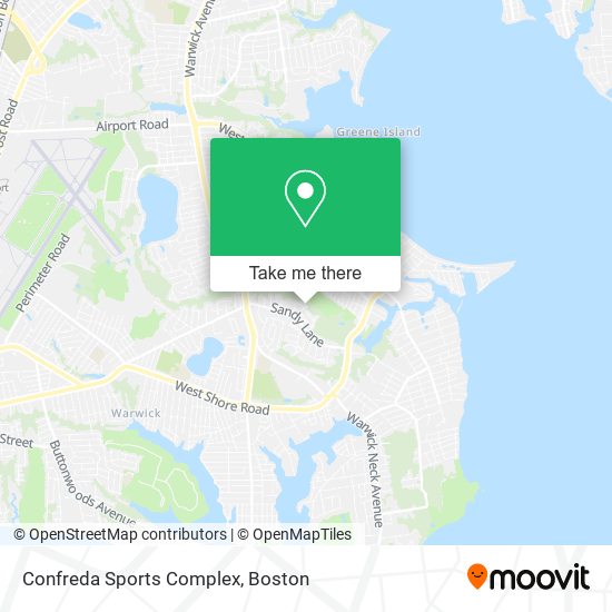 Mapa de Confreda Sports Complex
