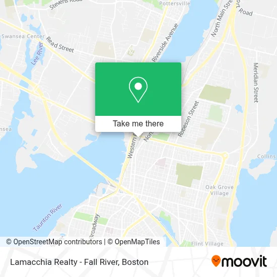 Lamacchia Realty - Fall River map