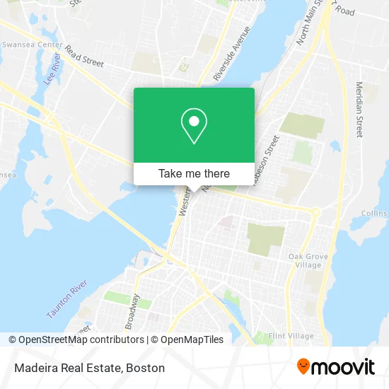 Madeira Real Estate map