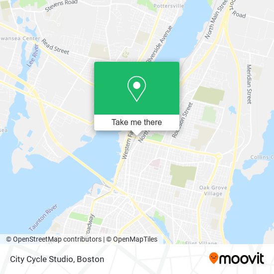 Mapa de City Cycle Studio