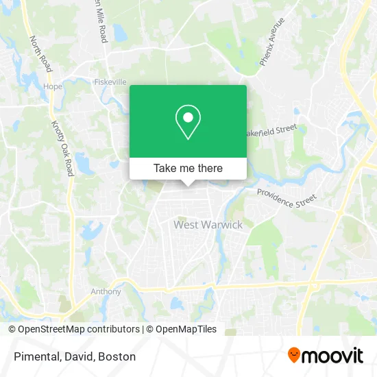 Mapa de Pimental, David