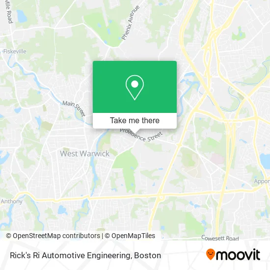 Rick's Ri Automotive Engineering map