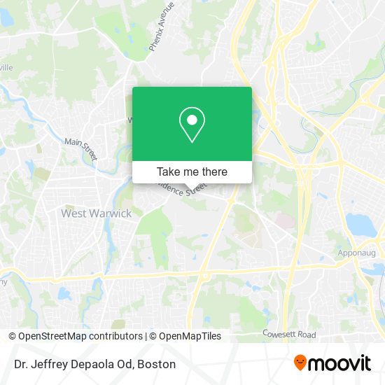 Dr. Jeffrey Depaola Od map