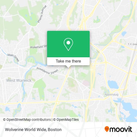 Wolverine World Wide map