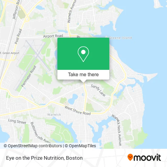 Mapa de Eye on the Prize Nutrition