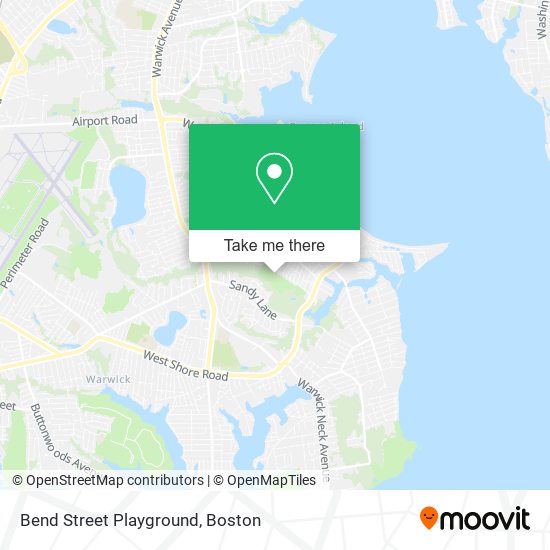 Bend Street Playground map
